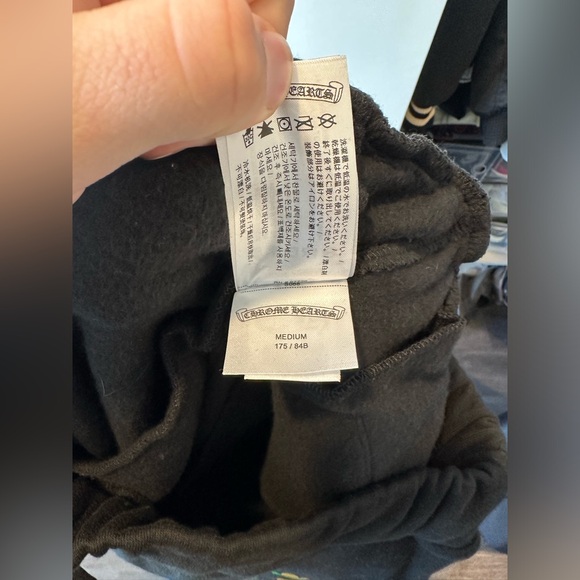 Chrome Hearts Black Camo Crosses Sweatpants Size M - Picture 3 of 3